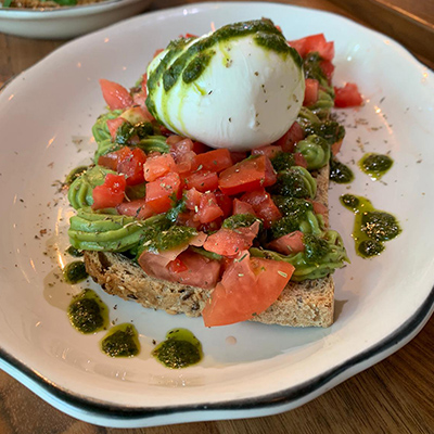 Caprese Avocado Toast