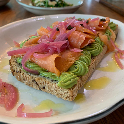 Salmon Avocado Toast