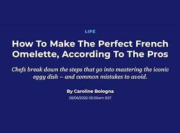 How To Make The Perfect French Omelette, According To The Pros