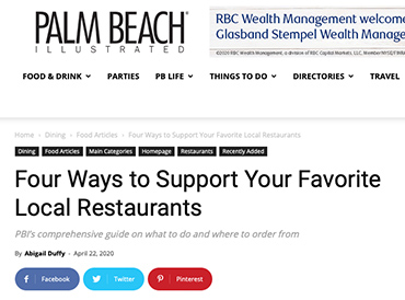 Four Ways to Support Your Favorite Local Restaurants