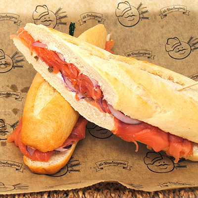 Classic Smoked Salmon sandwich